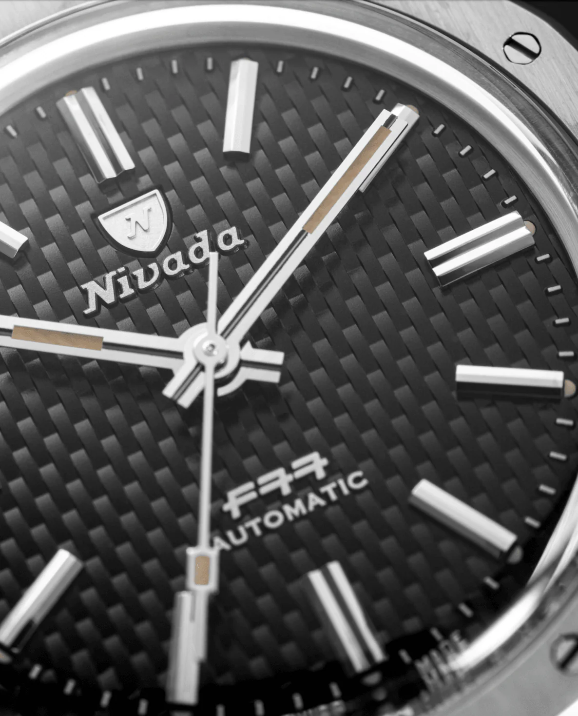 Nivada Grenchen F77 Black No Date - Image 2