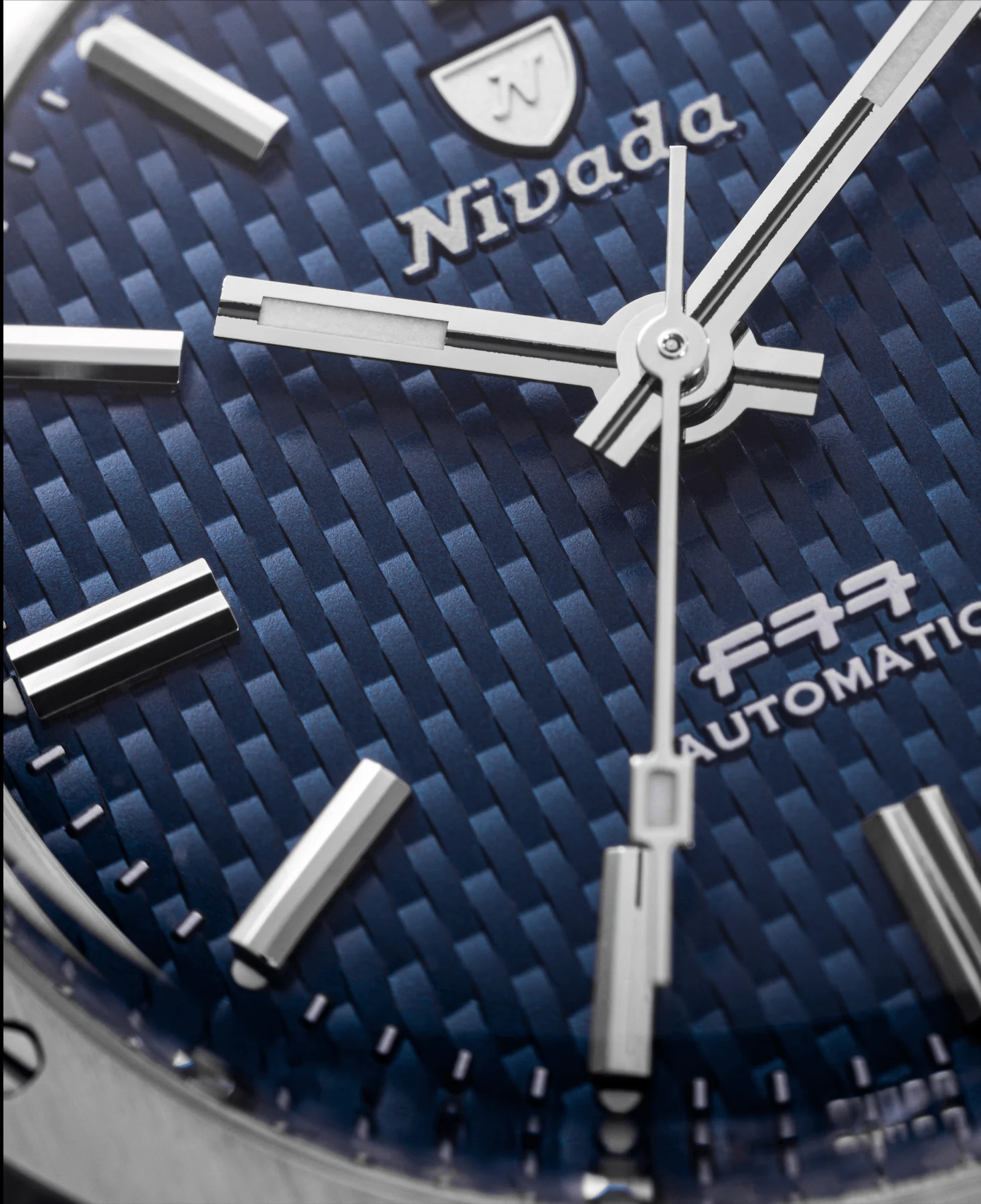 Nivada Grenchen F77 Blue No Date - Image 5