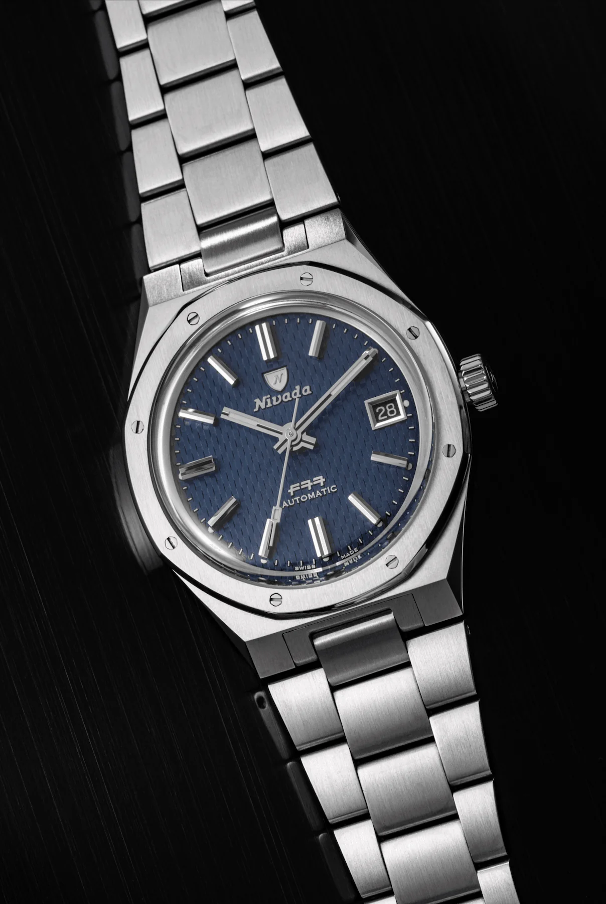 Nivada Grenchen F77 Blue With Date - Image 16