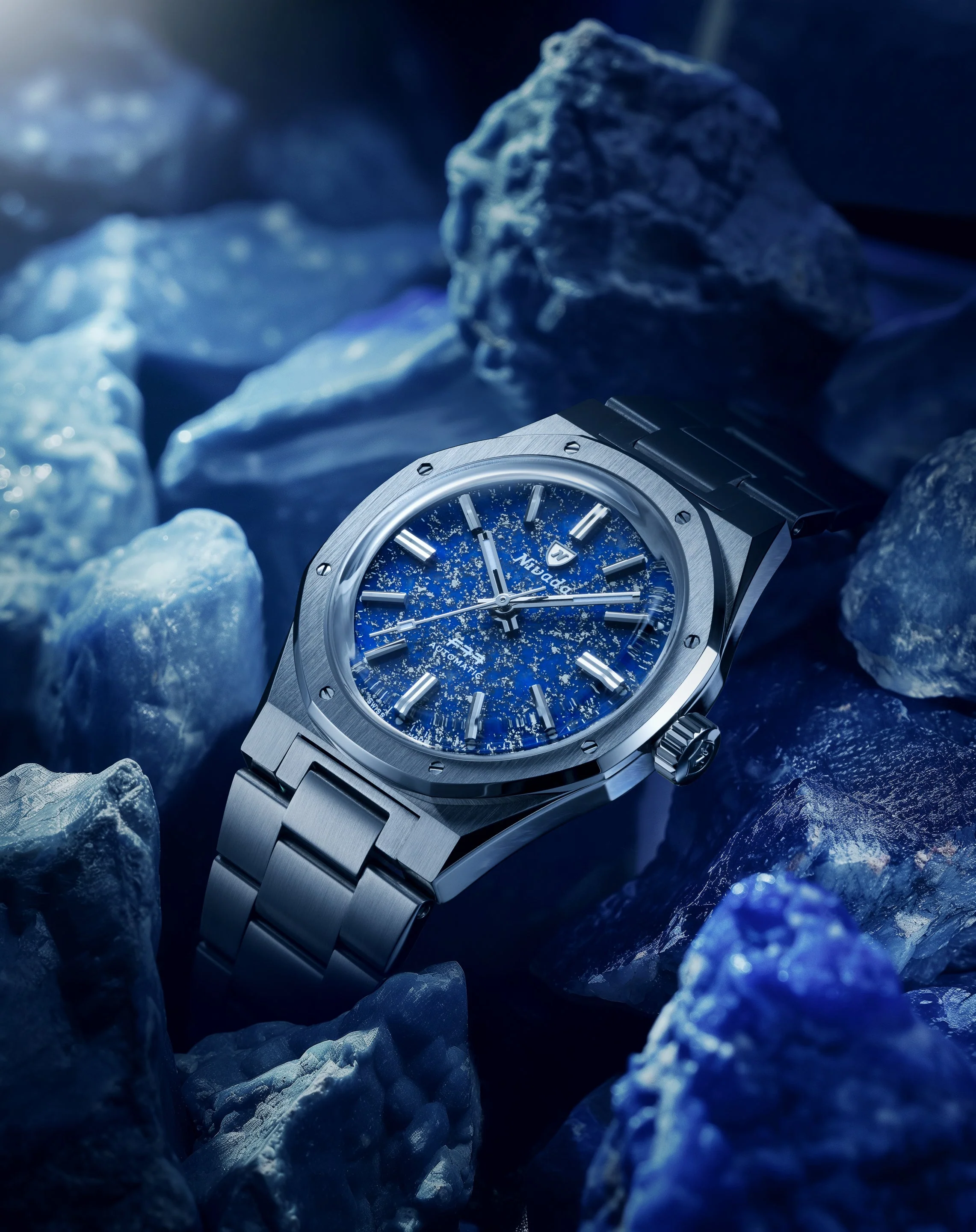 Nivada Grenchen F77 Lapis Lazuli - Image 5