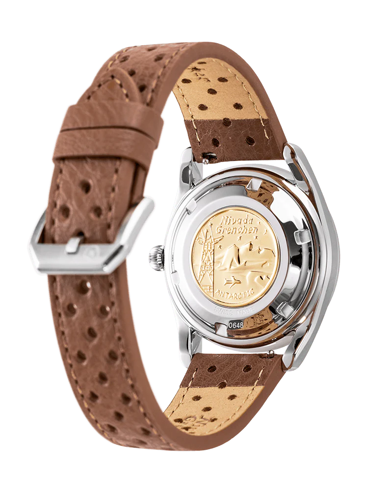 Nivada Grenchen Super Antarctic 3.6.9 Brown No Vintage Effect - White Luminous - Image 27