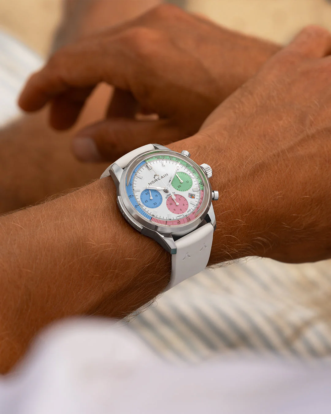 NORQAIN Freedom 60 Ice Cream Chrono 40mm Limited Edition - Image 4