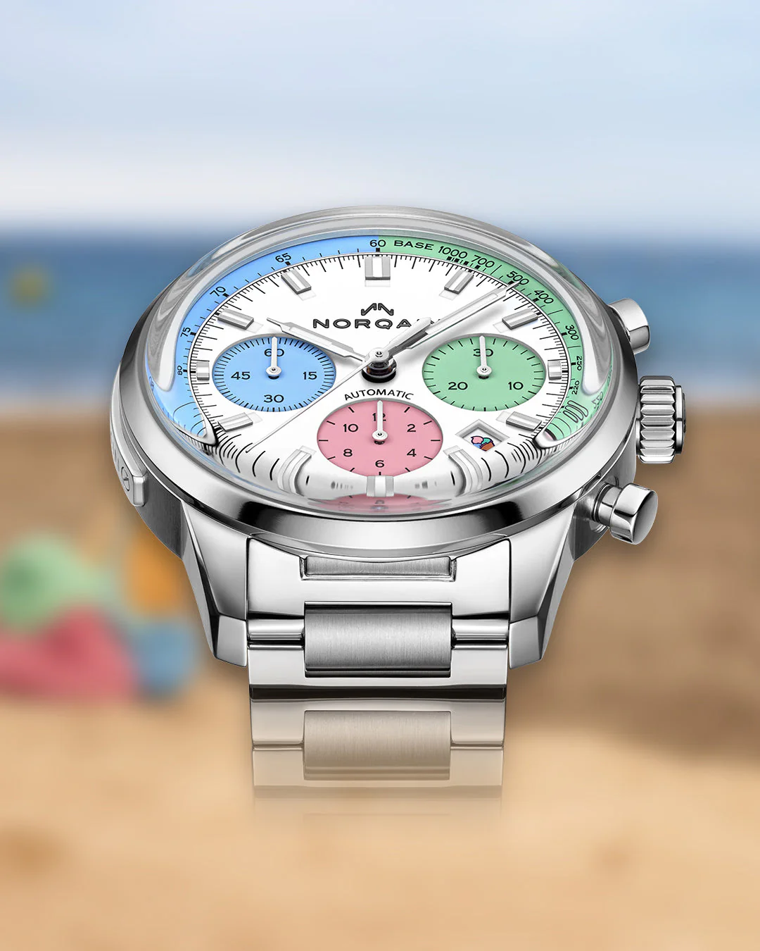 NORQAIN Freedom 60 Ice Cream Chrono 40mm Limited Edition - Image 5