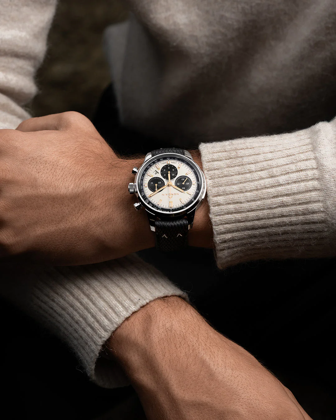 Pre-Order: NORQAIN Freedom 60 Chrono 43mm Off White Limited Edition - Image 7