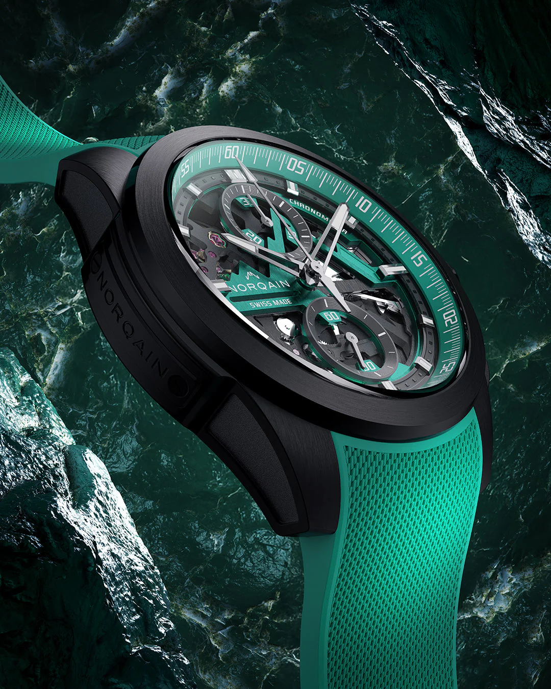 NORQAIN Independence Skeleton Chrono 42mm Limited Edition - Image 6