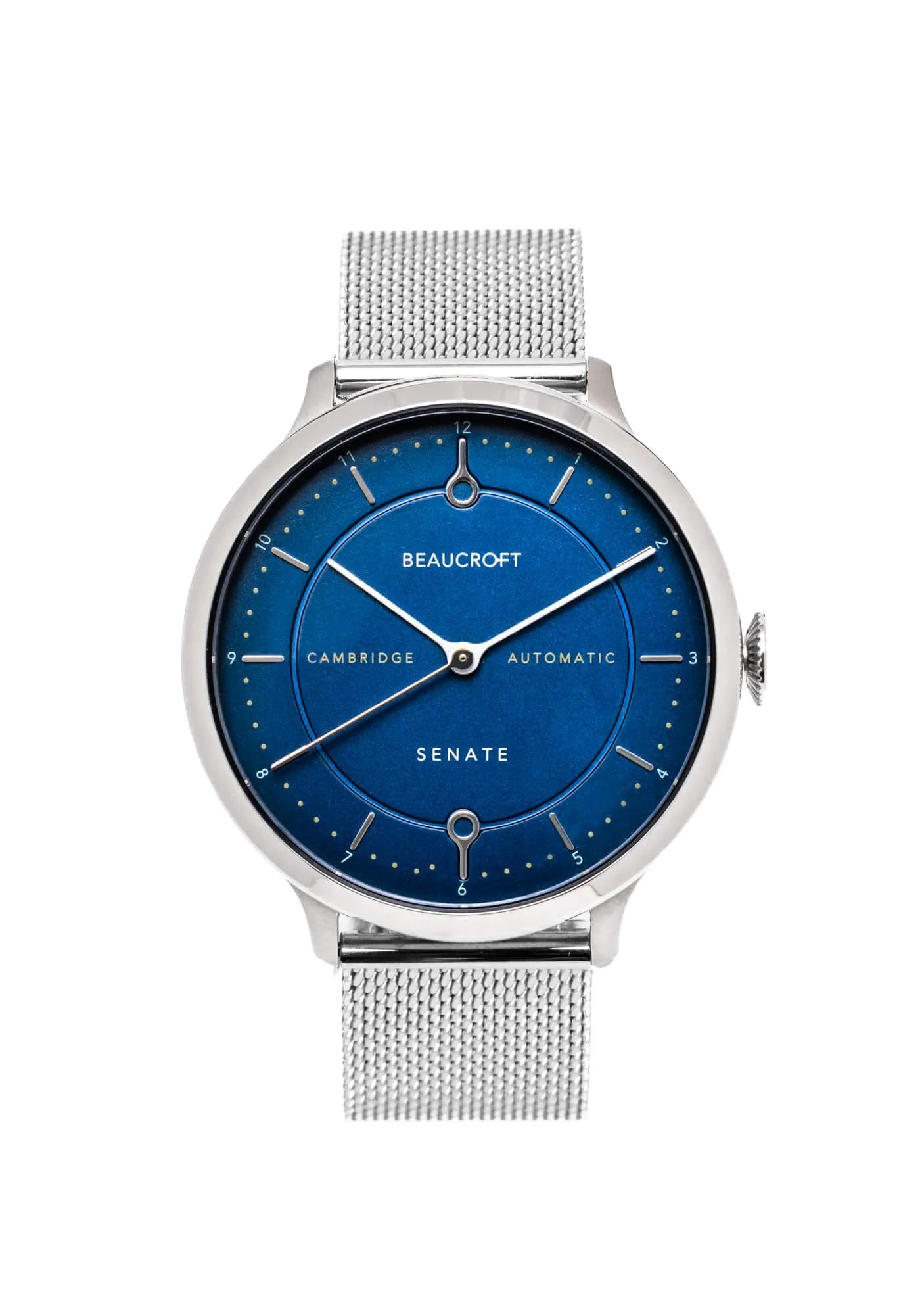 Beaucroft Silver Steel Mesh Strap - Image 5
