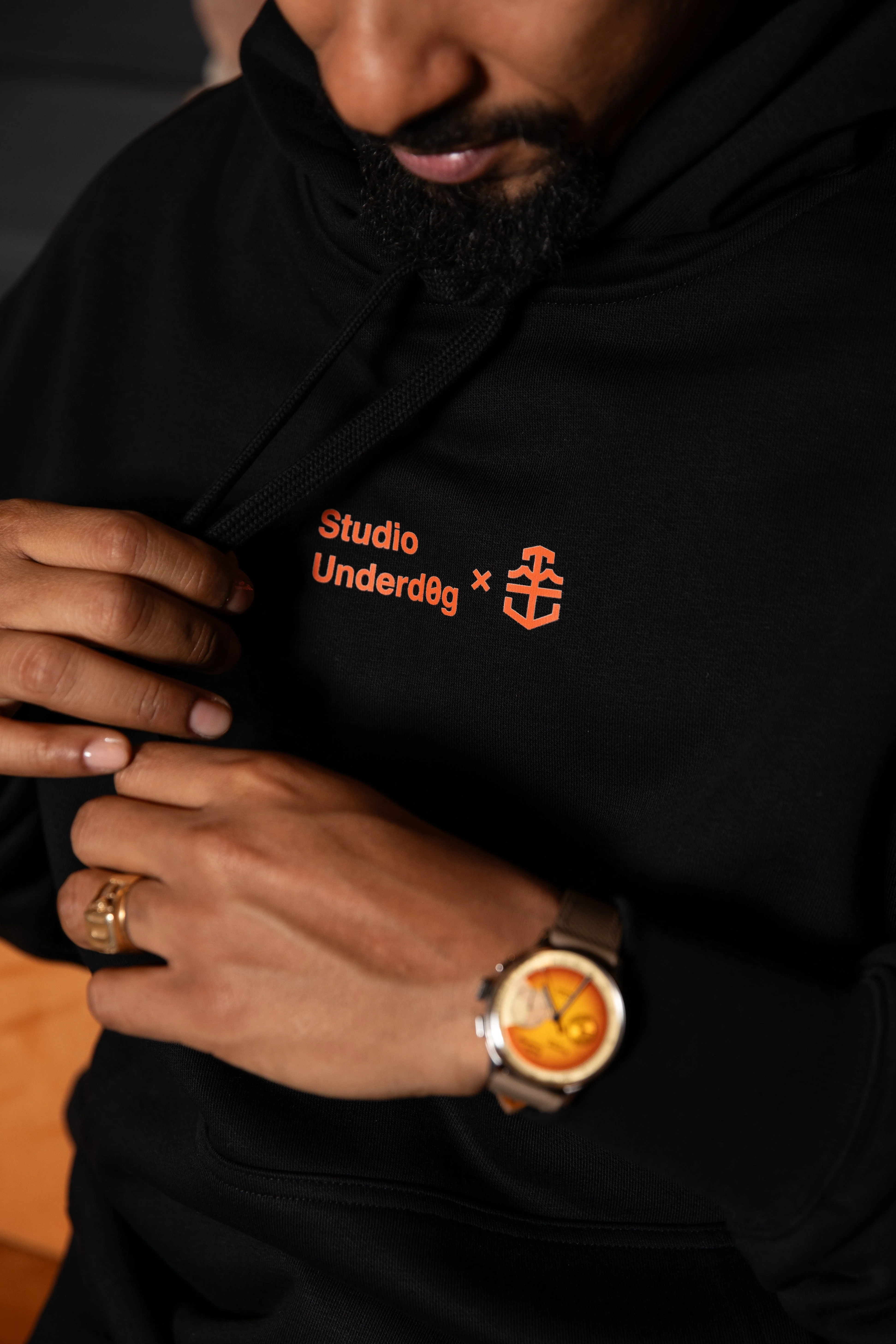 Studio Underd0g x Time+Tide Burnt Pizza Hoodie