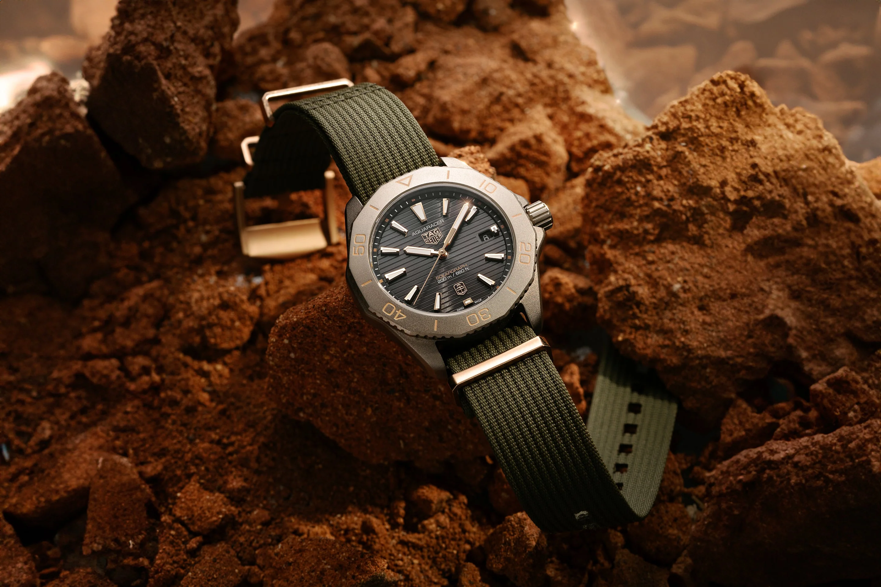 TAG Heuer Aquaracer Professional 200 Solargraph Sundowner - Time+Tide Edition - Image 4