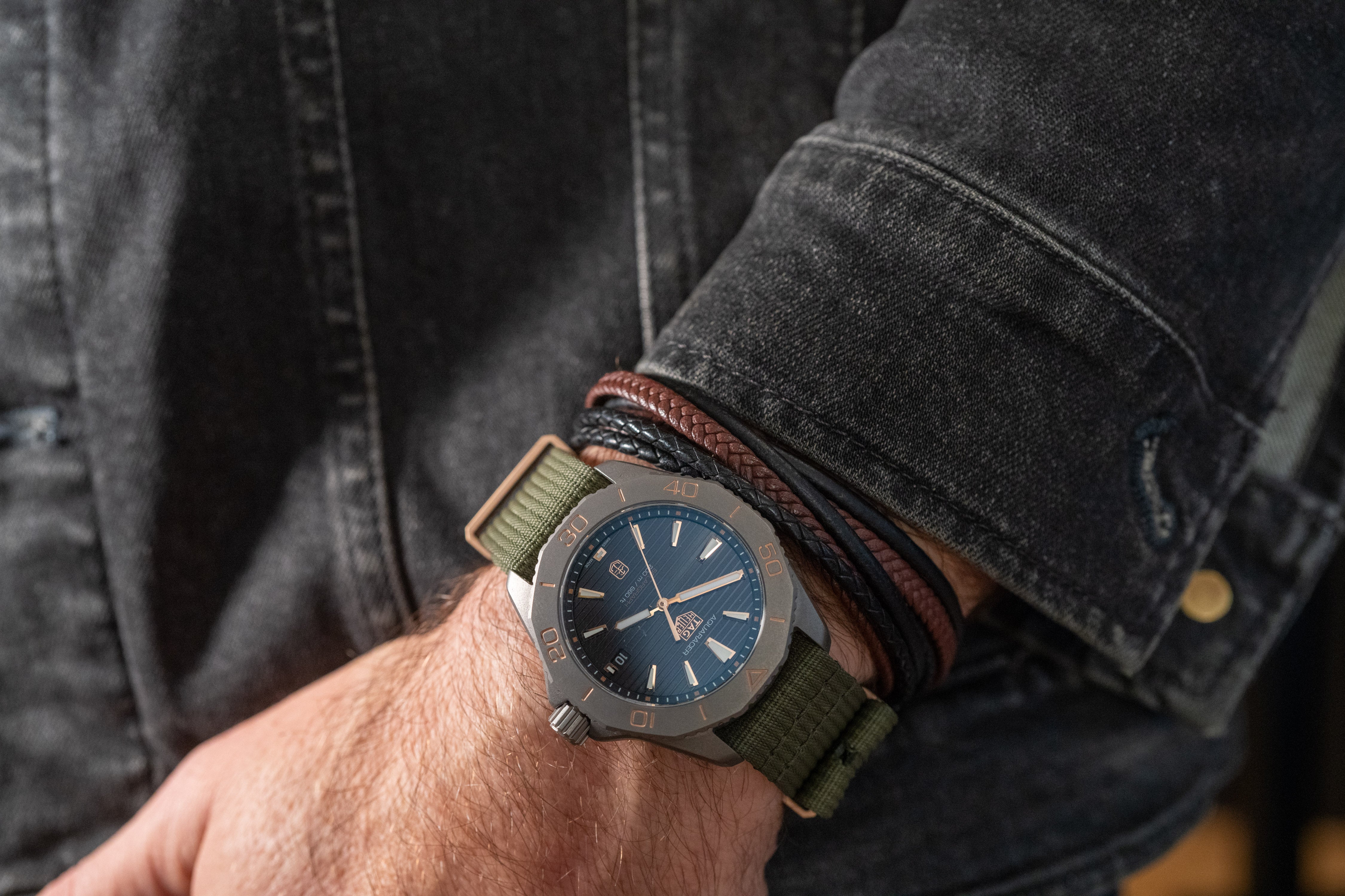 TAG Heuer Aquaracer Professional 200 Solargraph Sundowner - Time+Tide Edition - Image 5
