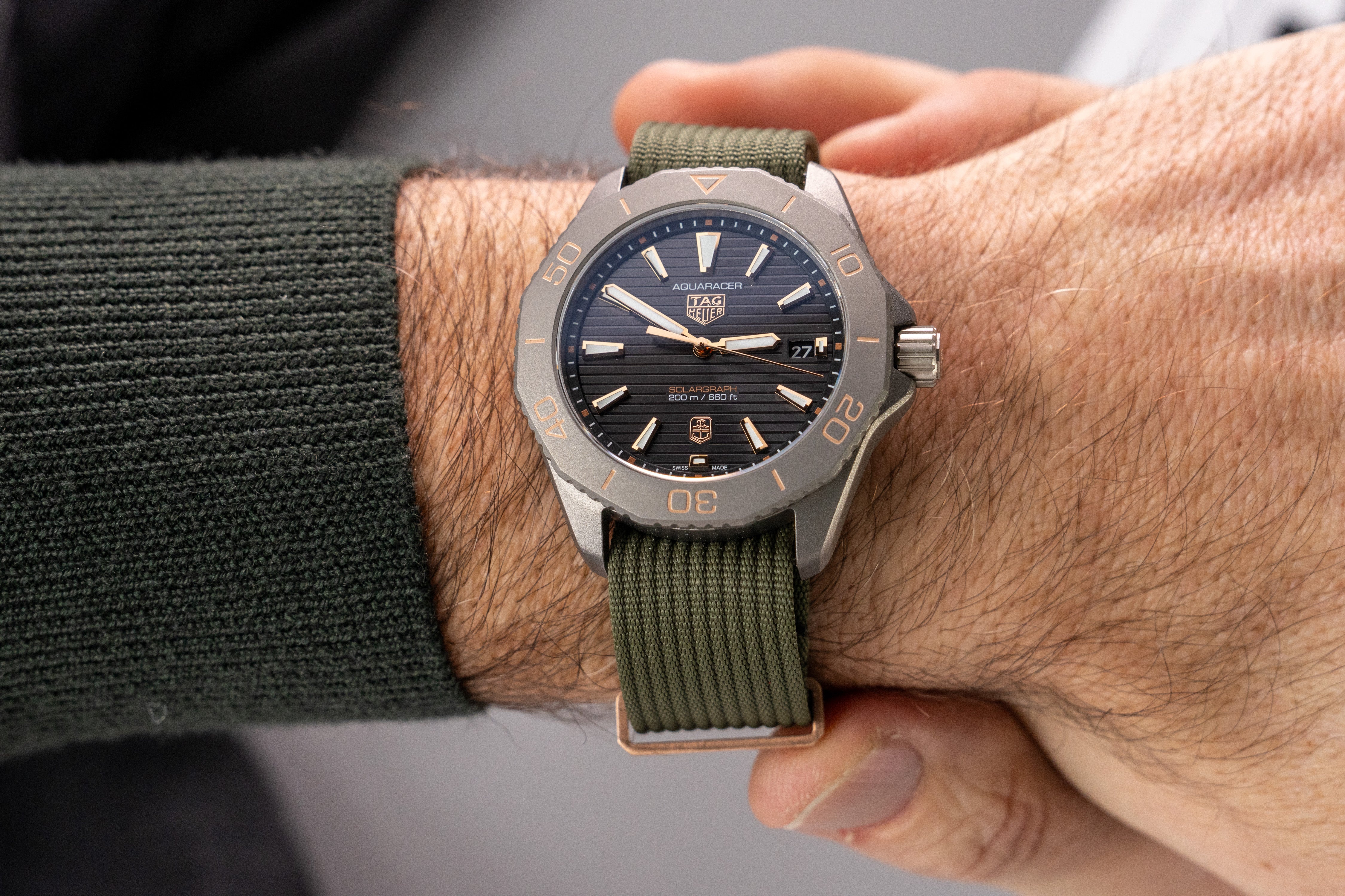 TAG Heuer Aquaracer Professional 200 Solargraph Sundowner - Time+Tide Edition - Image 9