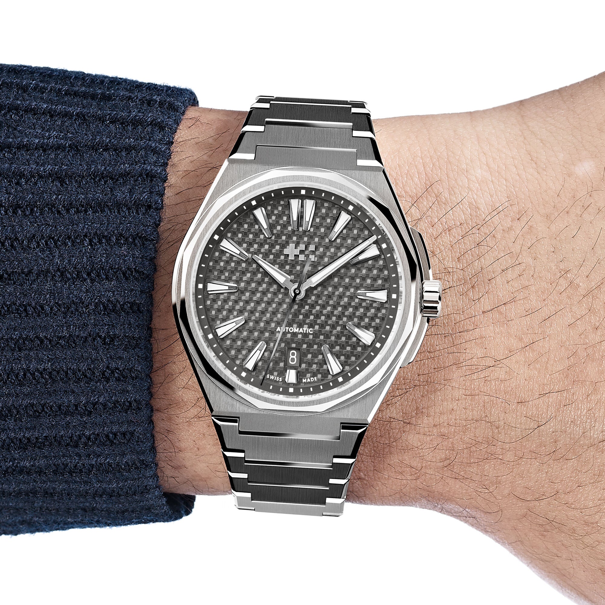 Christopher Ward The Twelve - Basalt Grey - Steel Bracelet - Image 2