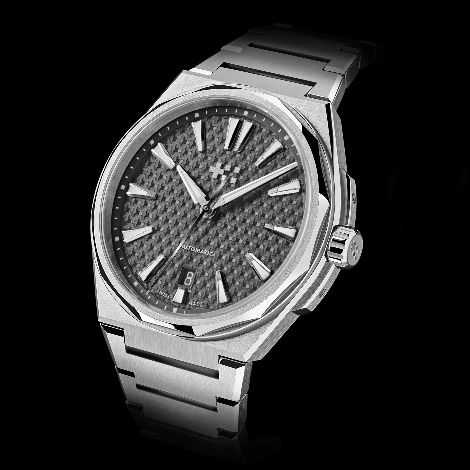 Christopher Ward The Twelve - Basalt Grey - Steel Bracelet - Image 3