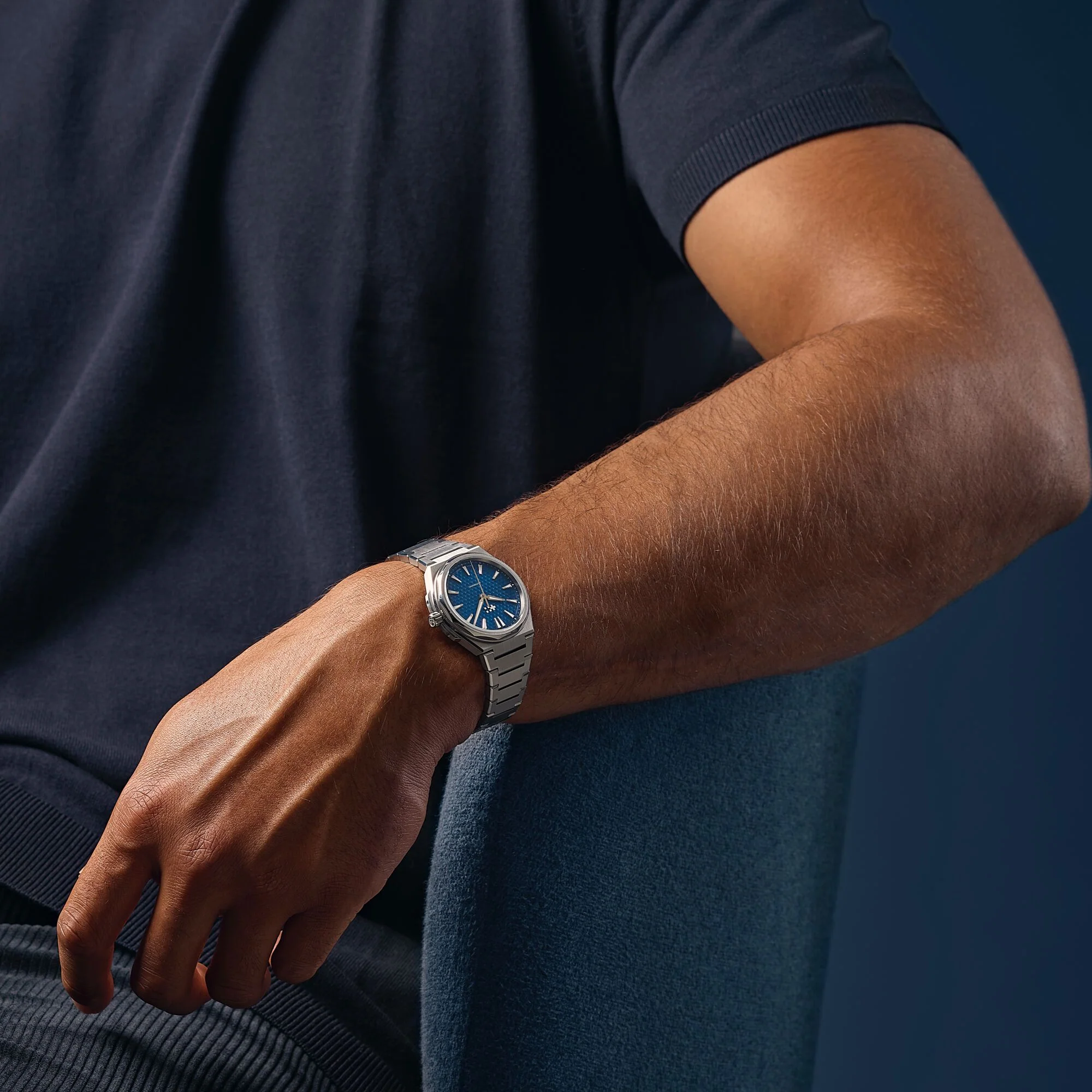 Christopher Ward The Twelve - Nordic Blue - Steel Bracelet 36mm - Image 2