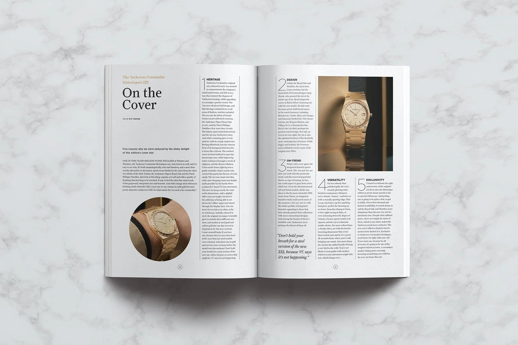 Time+Tide Watches - NOW Magazine - The Watch Buying Guide - Issue 6 - Image 3