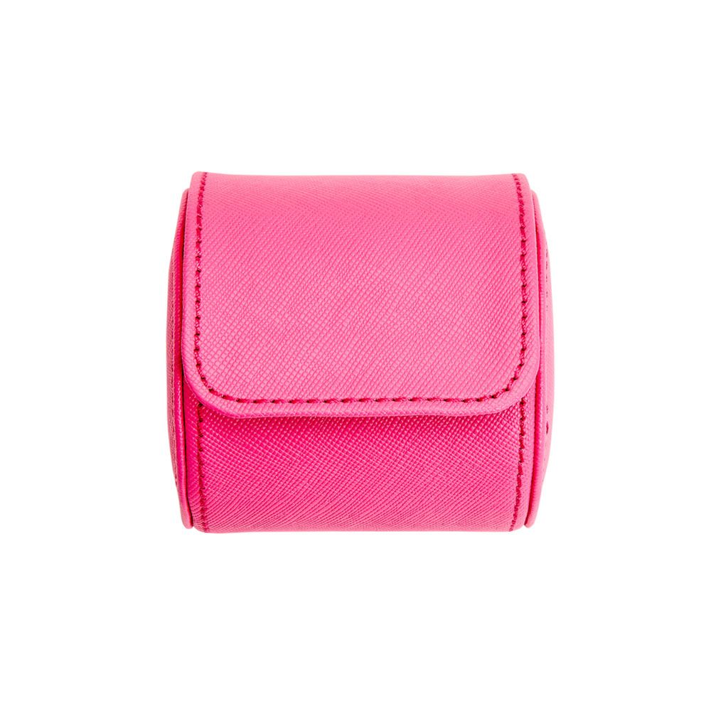 Wolf Tutti Frutti Single Watch Roll - Pink