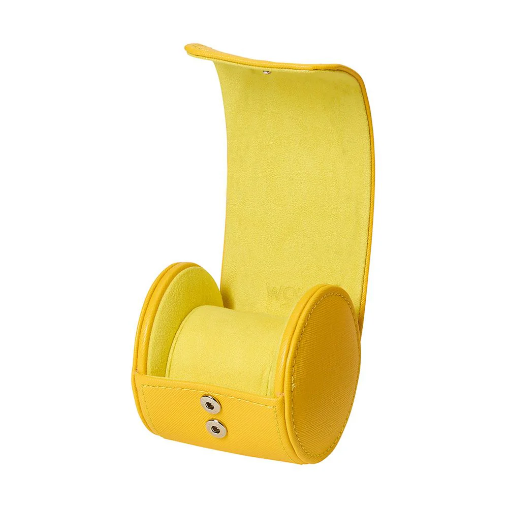 Wolf Tutti Frutti Single Watch Roll - Yellow - Image 3