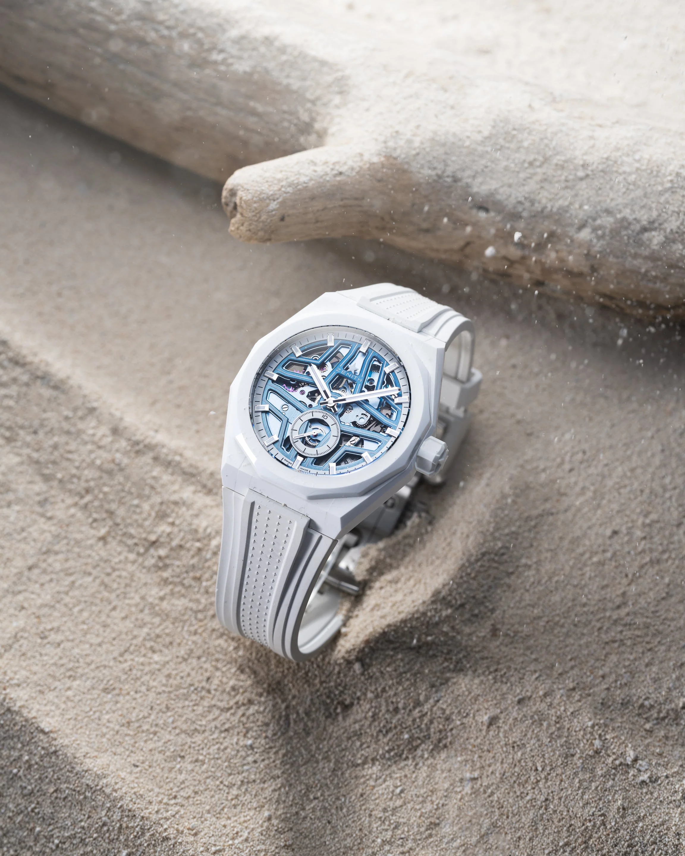 Zenith Defy Skyline Skeleton White Surfer Ceramic - Image 12